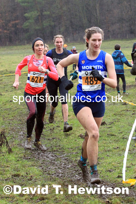 Senior womens 2022 North Eastern Harrier League, Thornley Farm, Peterlee, County Durham. Photo: David T. Hewitson/Sports for All Pics